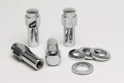 Lug Nuts, Shank with Centered Washer, 1/2 in. x 20 RH