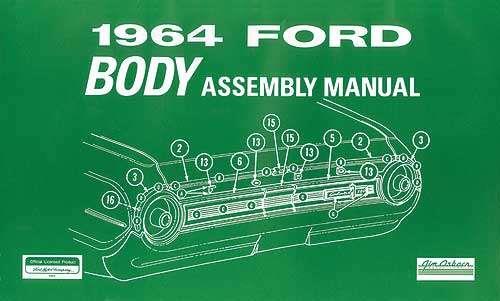 64 Ford Body Assembly Manual