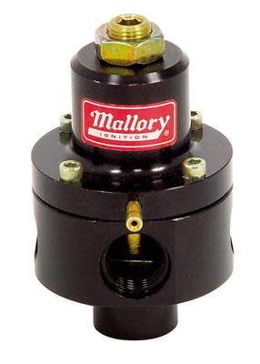 Fuel Pressure Regulator, Black Anodized, 30-100 psi, Universal