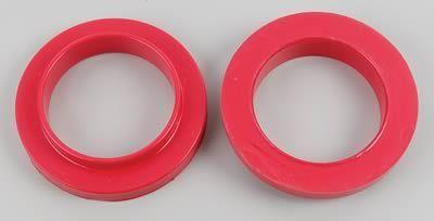 Bushings, Coil Spring Isolator, 3.750 in. I.D., 5.437 in. O.D., Polyurethane, Red