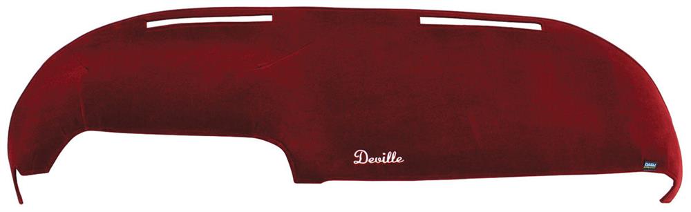 Dash Cover, 1969-70 Cadillac, Deville, Embroidered, Black