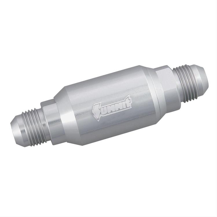 Fuel filter AN6, 40 Micron, Silver