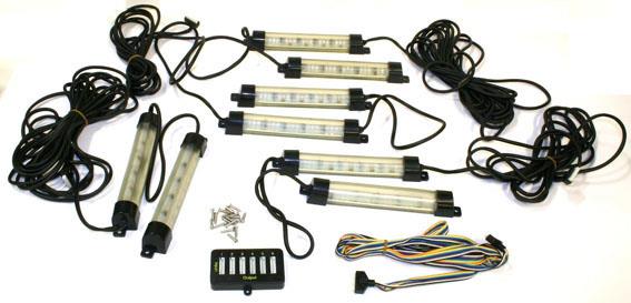 LED hjulhussats 2,1 millioner färger (kontrollbox ingår ej)