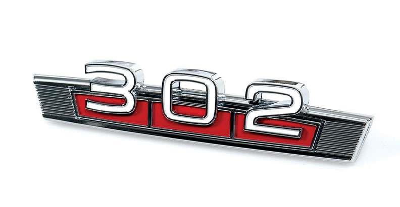 emblem framskärm "302"