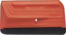 1969 CAMARO DELUXE DOOR PANELS - HUGGER ORANGE WITH BLACK CARPET
