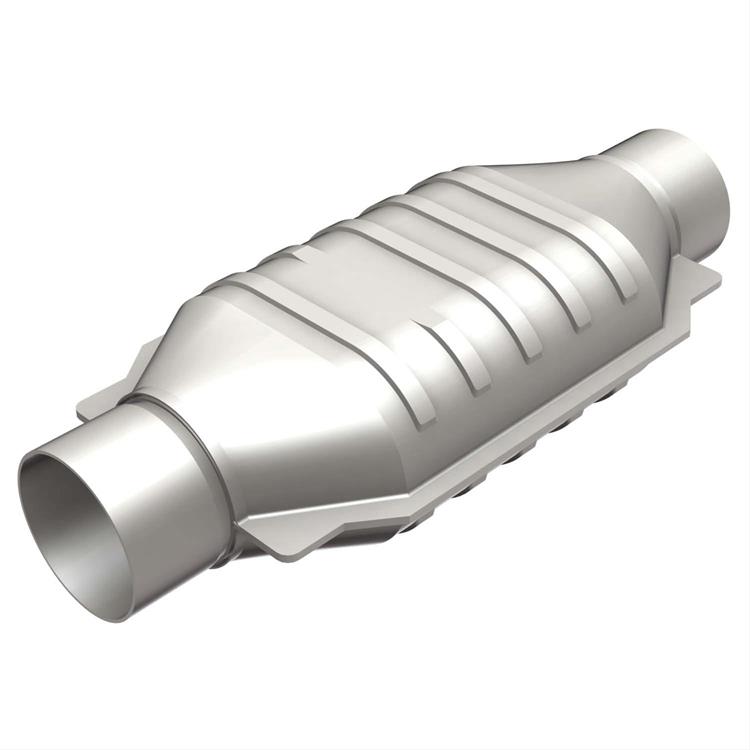 Catalytic Converter 3" Oval Polished Stainless