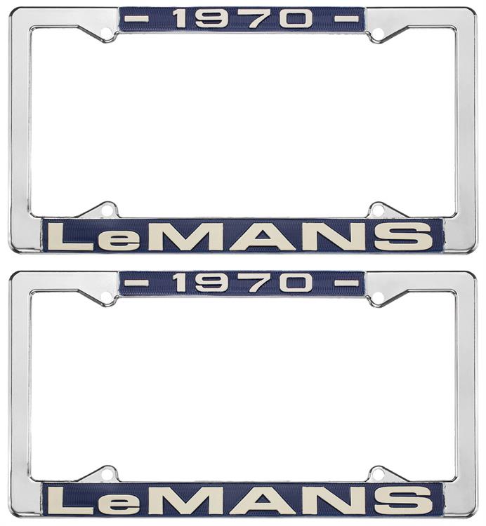 nummerplåtsram, "1970 Le Mans"