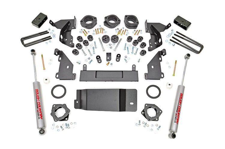 4.75-inch Suspension & Body Lift Combo Kit (Factory Cast Steel Control Arm Models)