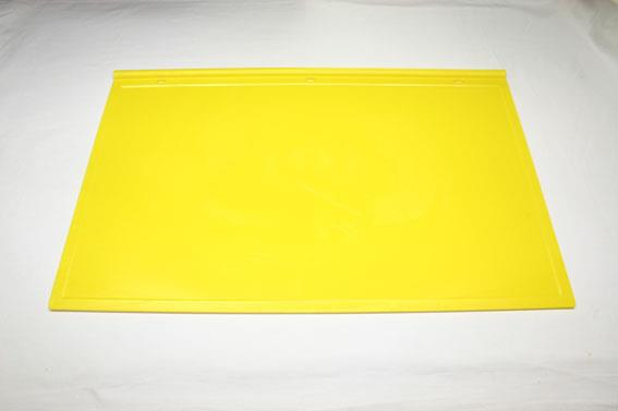 Mudflap Plastic 62x38cm Yellow