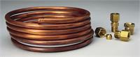 Copper Pipe For Pressure Gauge 1,8m Mechanical