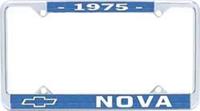 nummerplåtsram "1975 Nova"