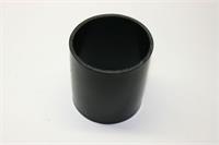silikonslang rak 83mm svart, 4-lagers /10cm