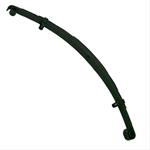 Lift Spring, Leaf-Style, Front, Black Powdercoated