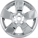 Wheel Covers, Bully Imposter Wheel Skins, ABS Plastic, Chrome, 20 in., Dodge, Ram, Set of 4