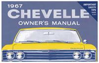 Chevelle Owners Manuals, Authentic, 1967
