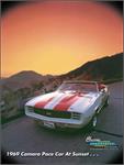 1969 Camaro Pace Car at Sunset Poster
