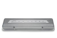 Valve Cover, Perimeter Bolt Mounting Style, Finned Top, Cast Aluminum, Natural