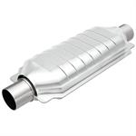 Catalytic Converter, Stainless Steel, Universal, 2.25" Inlet/Outlet, 21" Length