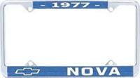 nummerplåtshållare 1977 NOVA