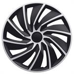 Set wheel covers Turbo 15-inch silver/black