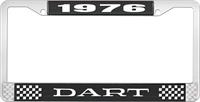 nummerplåtshållare 1976 dart - svart