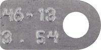 identification tag, bakaxel 3,54 Dana 60