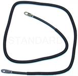 Battery Cable, Black, Eyelet//Eyelet Ends, Ford, Lincoln, Mercury, Each