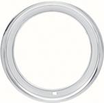 Wheel Trim Ring, Stainless Steel, Polished, 15 x 8 and 10 in. OEM Style Rally Wheel, 3.0 in. Deep, Each