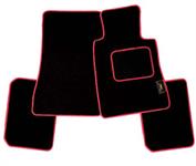 Carpet Set Luisi Black / Red