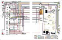 COLORED WIRING DIAGRAM - 8-1/2" X 11"