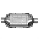 Catalytic Converter, Universal, 2.5 Inlet, 2.5 in. Outlet, Slip Fit, Stainless Steel, Ceramic Honeycomb, Each
