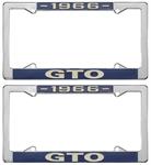 nummerplåtsram "1966 GTO"