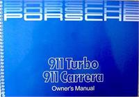 bok Driver's Owners Manual for 1987 911
