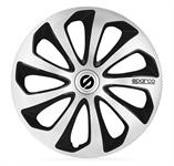wheel cover Sicilia 14-inch silver/black/carbon