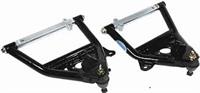 Tubular Control Arms, Front, Lower, Black
