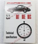 Specification Book for 1972-1973 911, published by Porsche