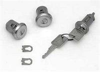 låssats, tändningslås  & dörrar, med nycklar