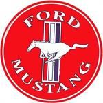 plåtskylt, Ford Mustang, 61cm