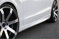 Rieger side skirt  left, ABS plastic,  for cars with S-Line Exterieur and without S-Line Exterieur, mounting equipment, TUEV Certificate A5  B8/B81 | coupe, convertible A5 S5  B8/B81 | coupe, convertible