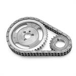 Timing Chain and Gear Set, Performer-Link, True Double Roller, Iron/Steel Sprockets