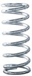 Coil-Over Spring, 325 lbs./in. Rate, 8 in. Length, 2.5 in. Diameter, Chrome