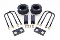Suspension Lift, Spacers/Leaf Spring Blocks, 3.0 in. Front, 1.0 in. Rear