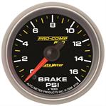 Brake pressure, 52.4mm, 0-1,600 psi, electric