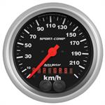 hastighetsmätare "Sport-Comp" 85,7mm, 0-225 kph, elektrisk, GPS
