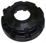 Coil Spring Isolator, Front Lower, Rubber, Black