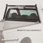 Window Guard, BACKRACK Safety Rack, Stake Holes Mounting Style, Steel, Black