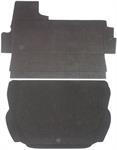 Trunk liner, upper and lower, black