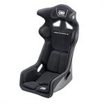 stol Prototipo, carbon, svart tyg (FIA-godkänd)