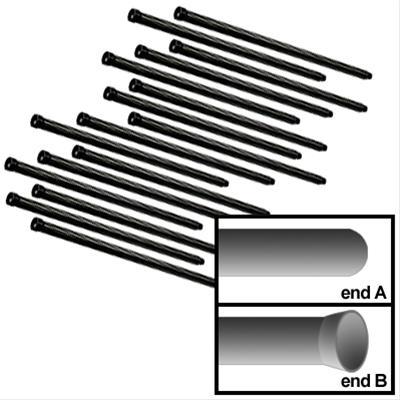 Pushrods, Chromoly, Heat-Treated, Cup/Ball, 3/8", Diameter, 9.250"