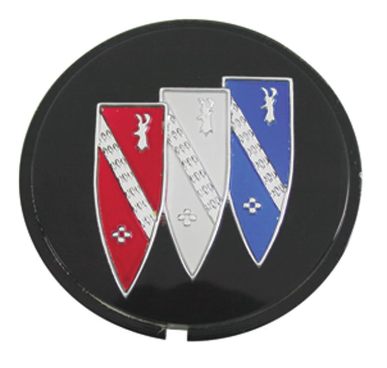 Emblem, Wheel, "Tri-Shield"